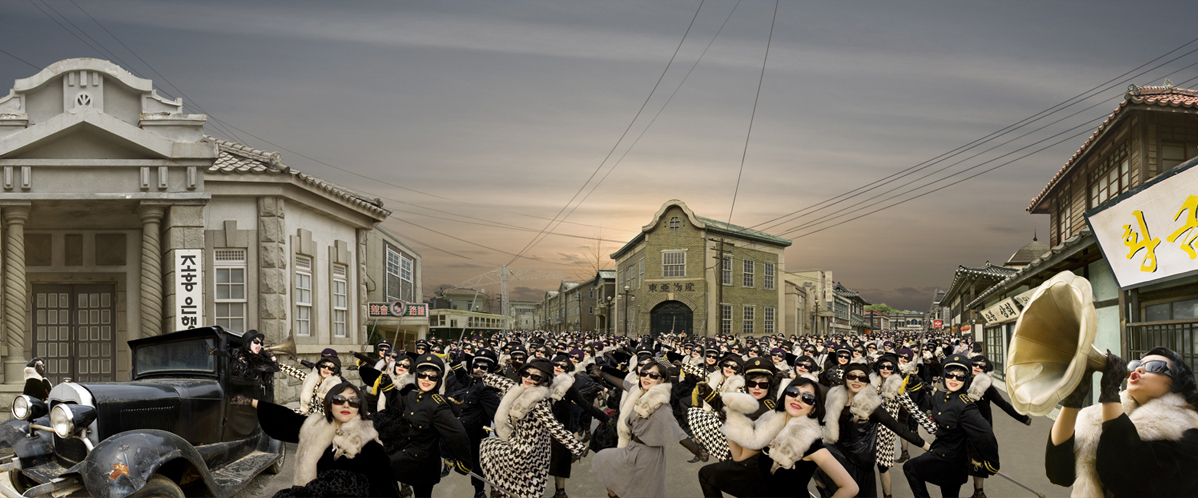 Crazy Fox Corp, inkjet print, 210x90, 2008