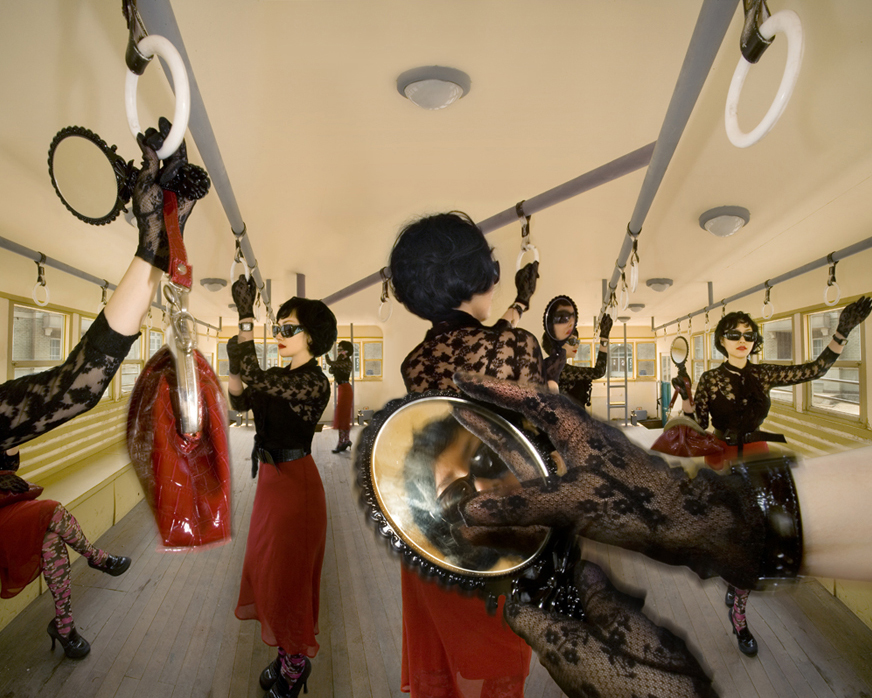 Mirror Princess, inkjet print, 100x100, 2008