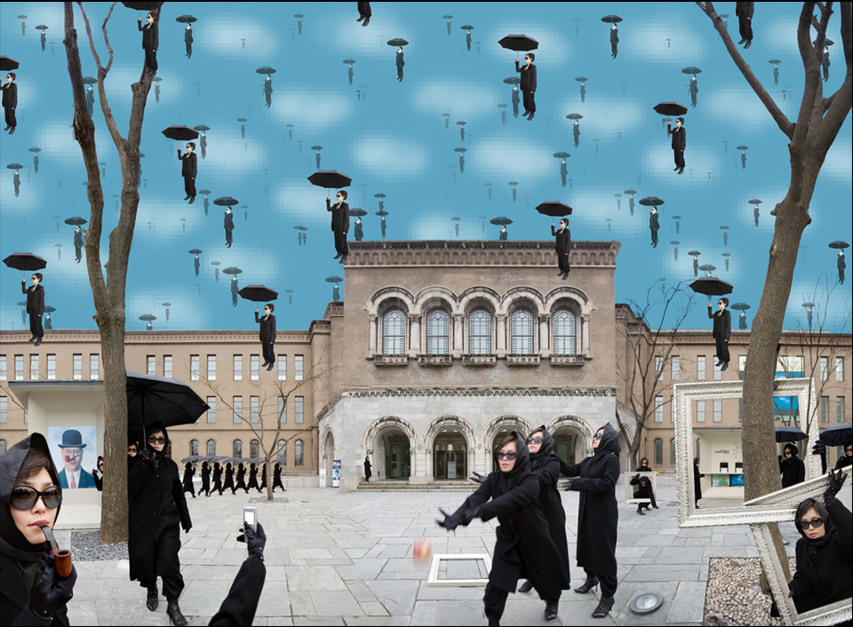 Winter rain, inkjet print, 150x110, 2007