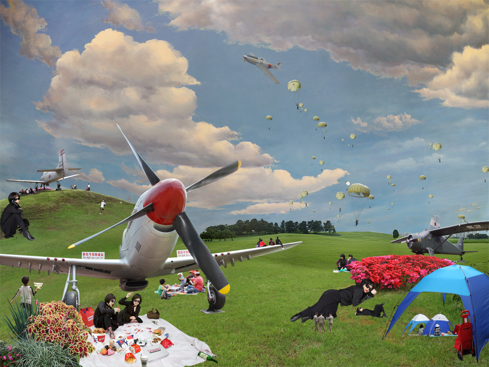 전쟁과 평화_ 120 × 160cm_archival ink-jet print,_2010