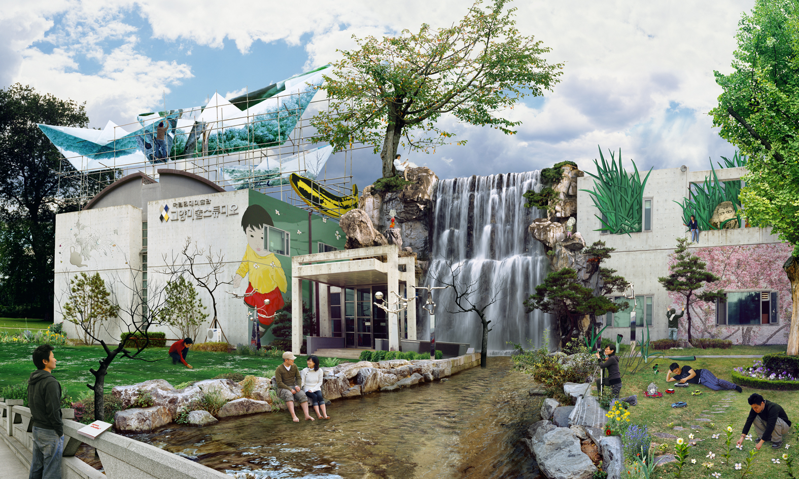 05. Tomorrow- 오픈 스튜디오3, c-print, 120 x 200cm, 2008