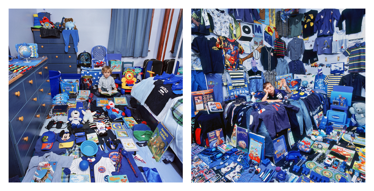 블루 프로젝트 - 토마스와 토마스의 파란색 물건들, 라이트 젯 프린트, 2006, 2009