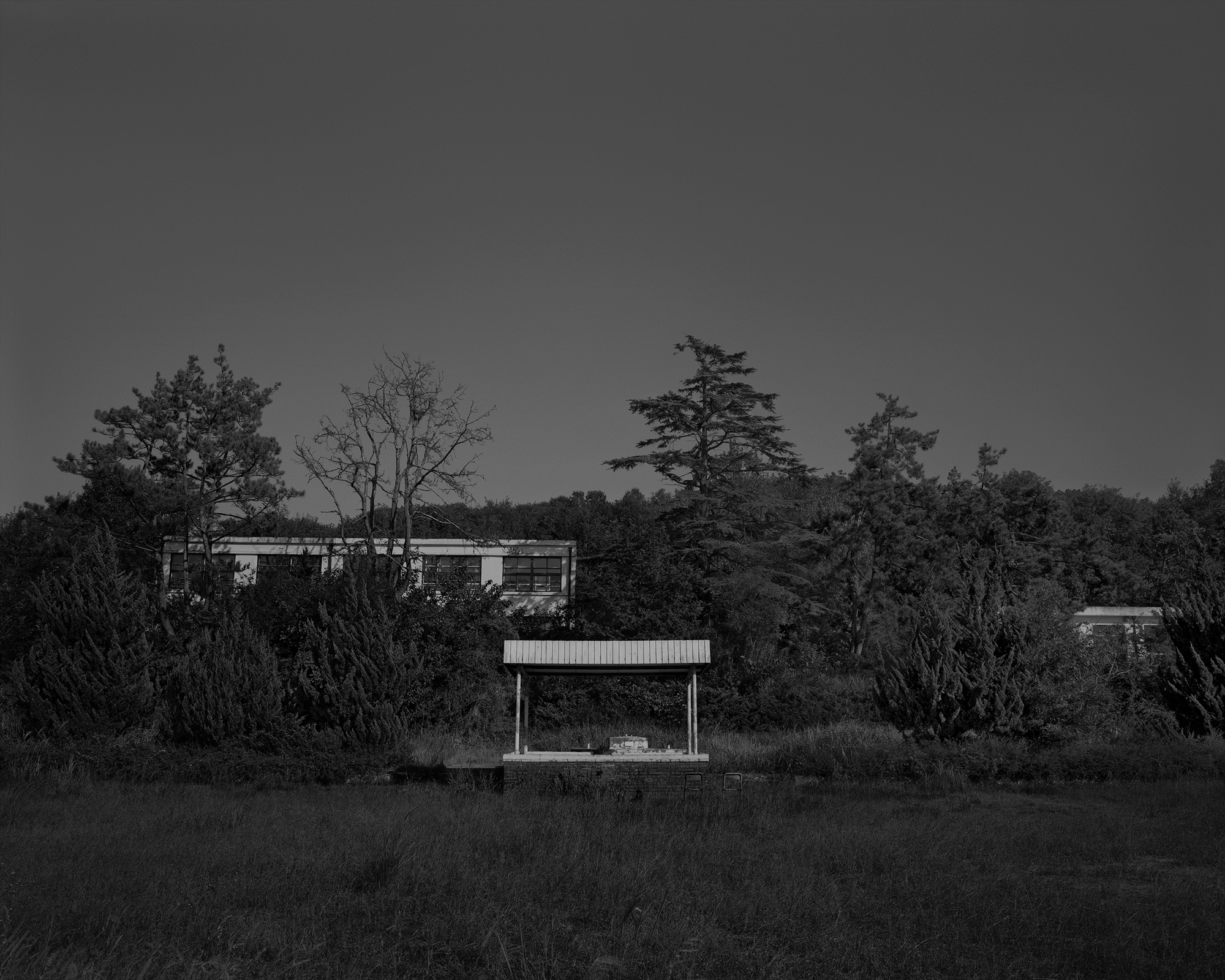 09_The white shade in backyard_Hampyeong_Archival Pigment Print_131.25 x 105 cm_Gun Young Lee_2009