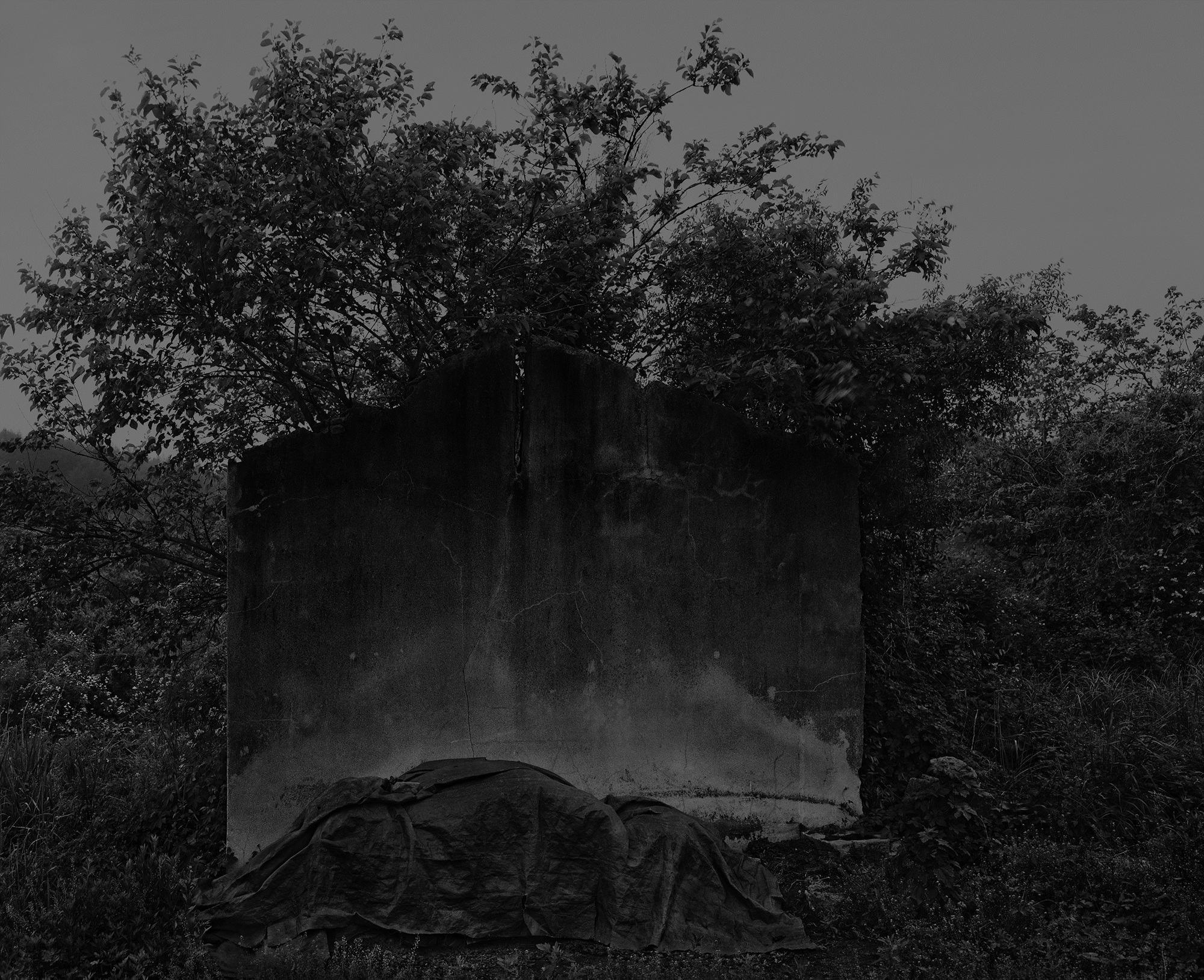 53_The white shaded backyard_Gyeongju_Archival Pigment Print_70 x 56 cm_Gun Young Lee_2013