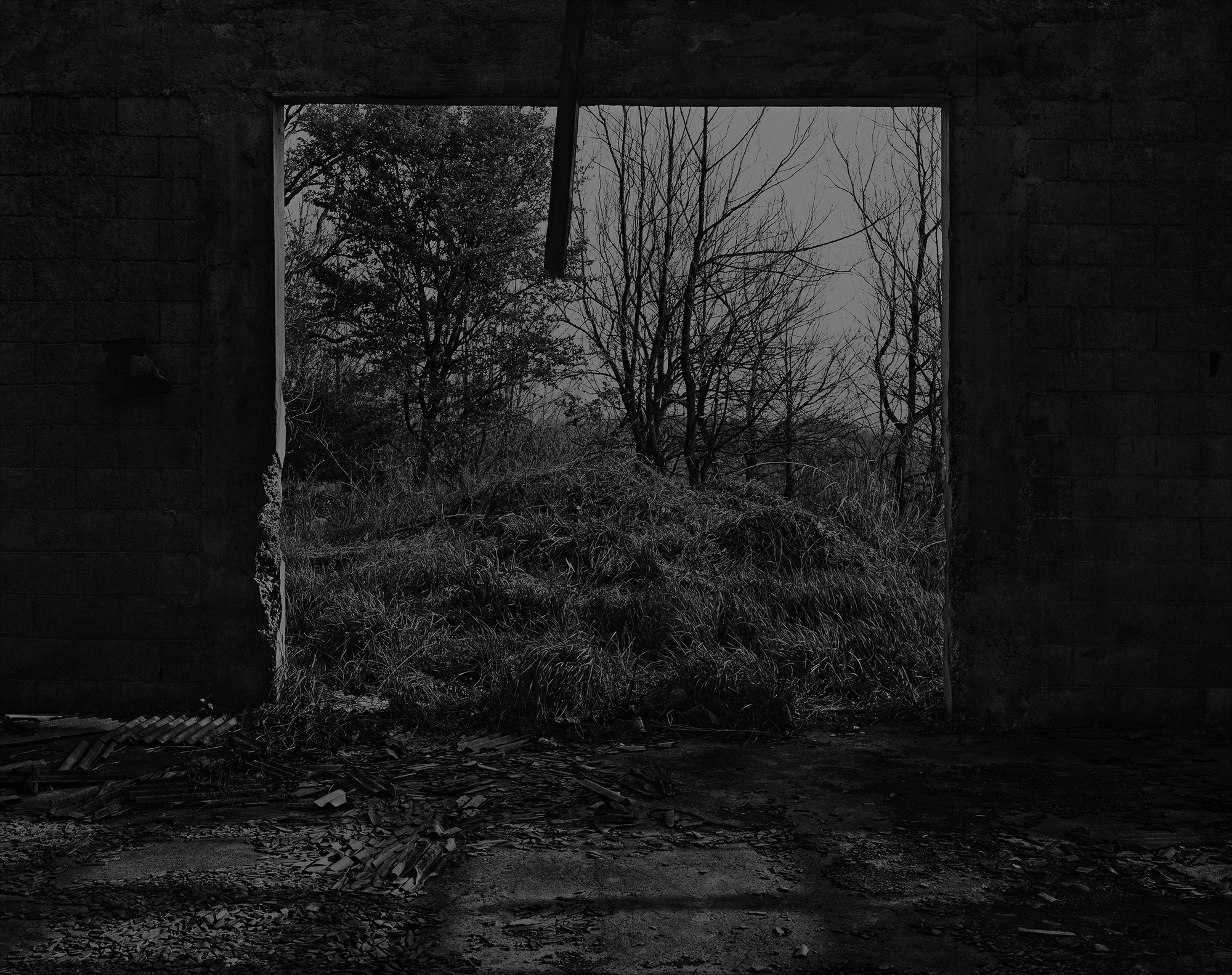 59_The white shaded backyard_Gyeongju_Archival Pigment Print_70 x 56 cm_Gun Young Lee_2013