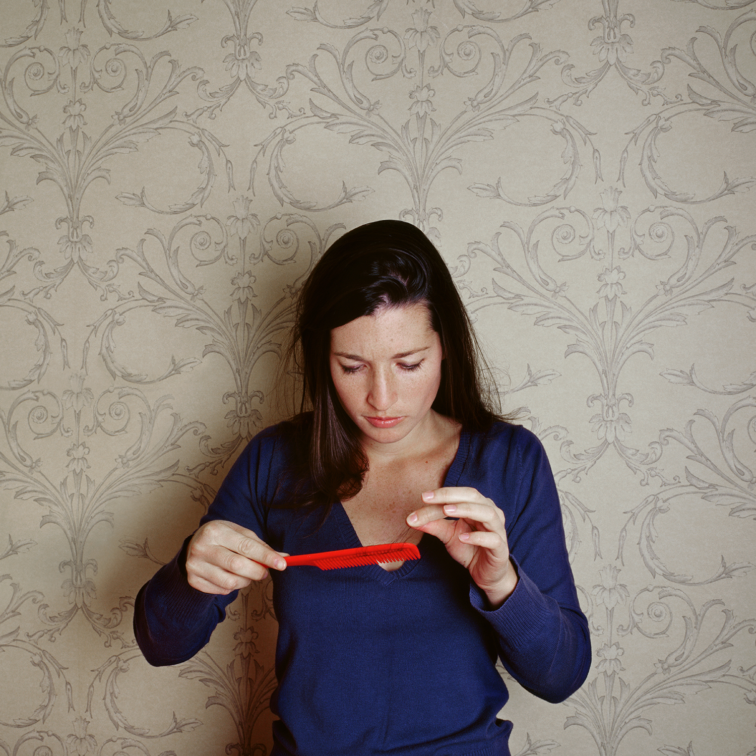 4. Red Comb, Digital C-Print, 100x100cm, 2011