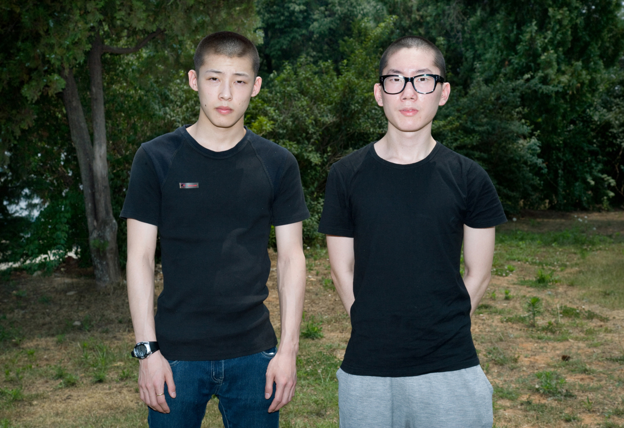 12mm#36-2, 논산훈련소, 박준기 한진용, 21살, 2011.06.20, Pigment print, 69x100cm