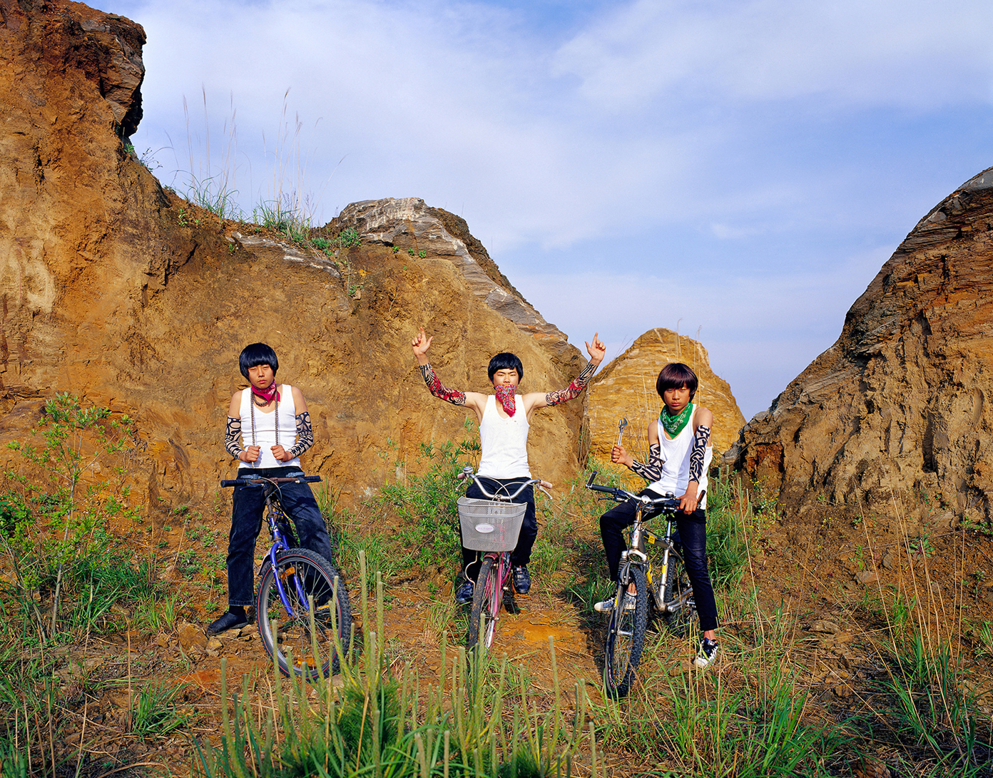 자전거폭주_59.6×76cm_ C -print_2009