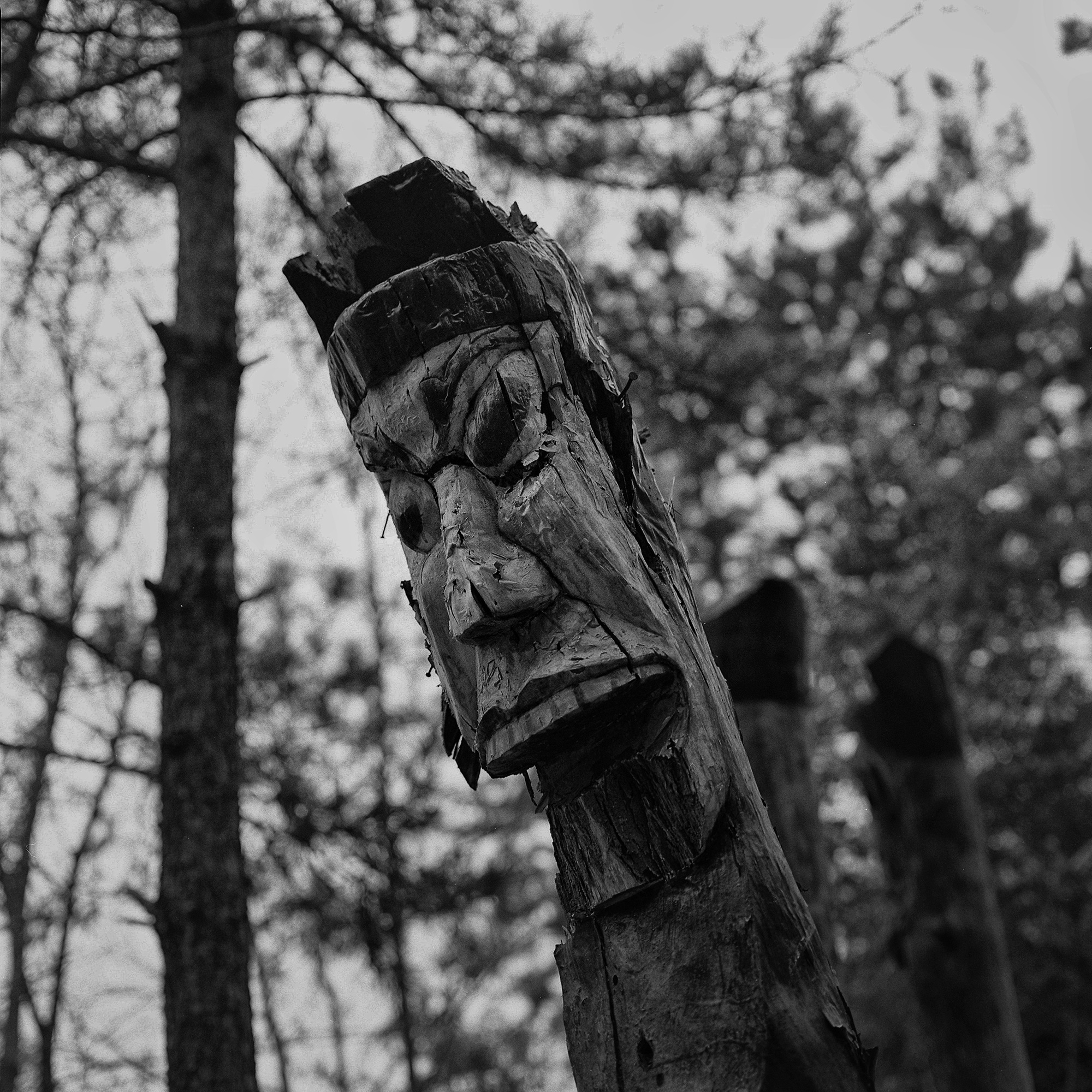 장승_40×40cm_Gelatin silver print_2002