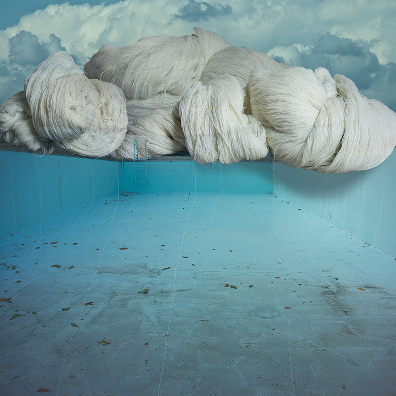 Fil blanc n. 34, Inkjet print, 100x100cm, 2015