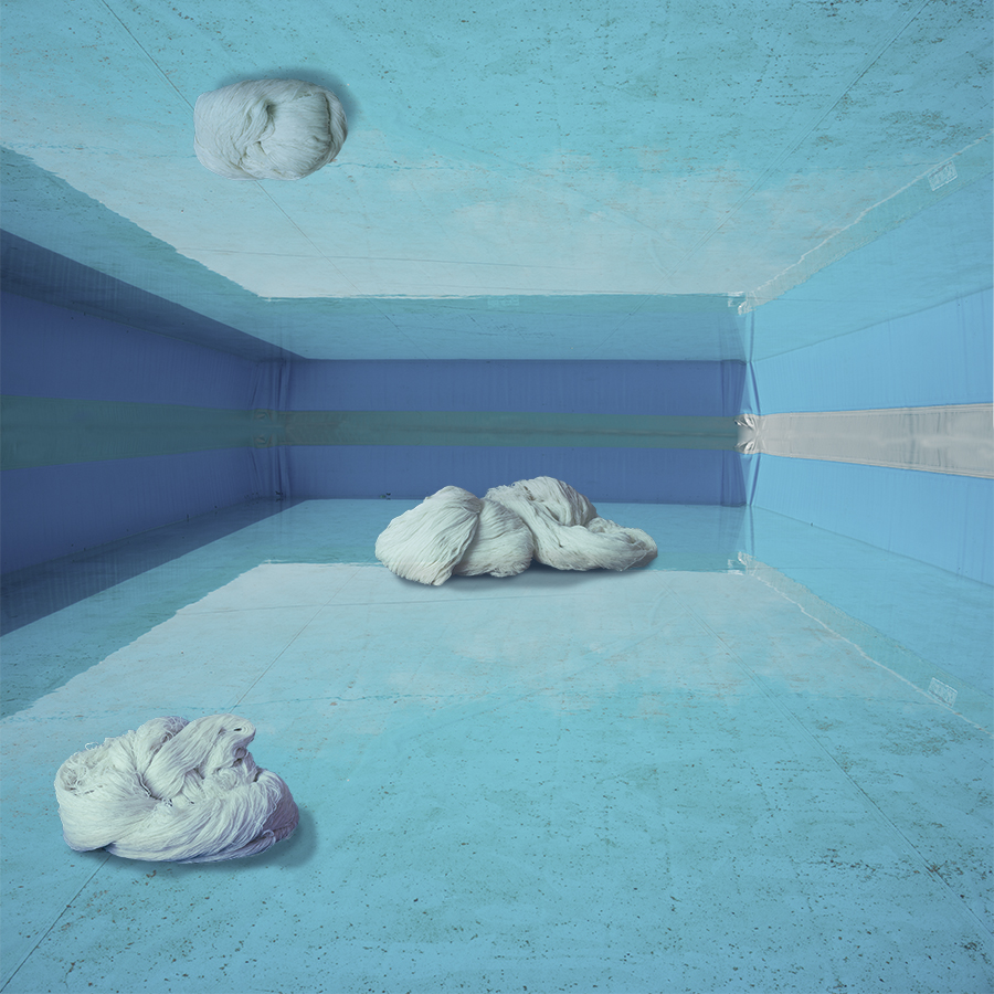 Fil blanc n. 39, Inkjet print, 70x70cm, 2015