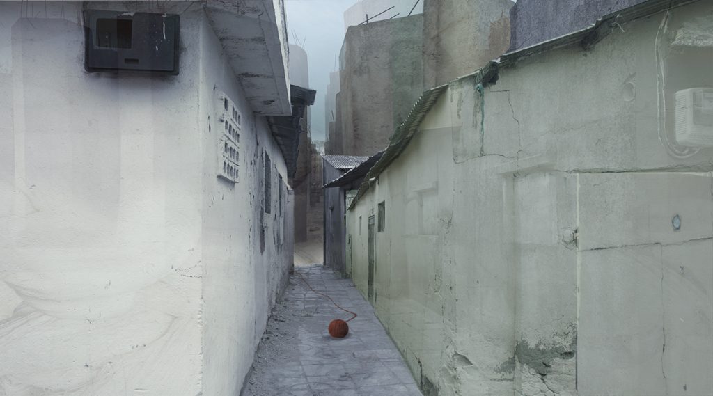 Fil rouge n. 23, Inkjet print, 50x72.7cm, 2015