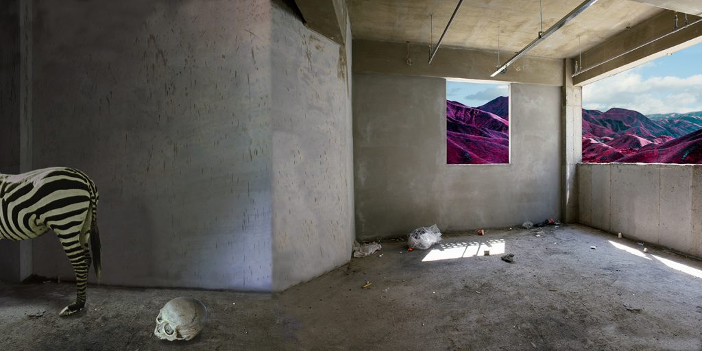 Strange site # 4, Inkjet print, 90x180cm, 2012