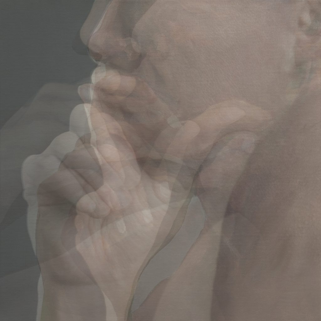 T #25, Inkjet print, 100x100cm, 2017