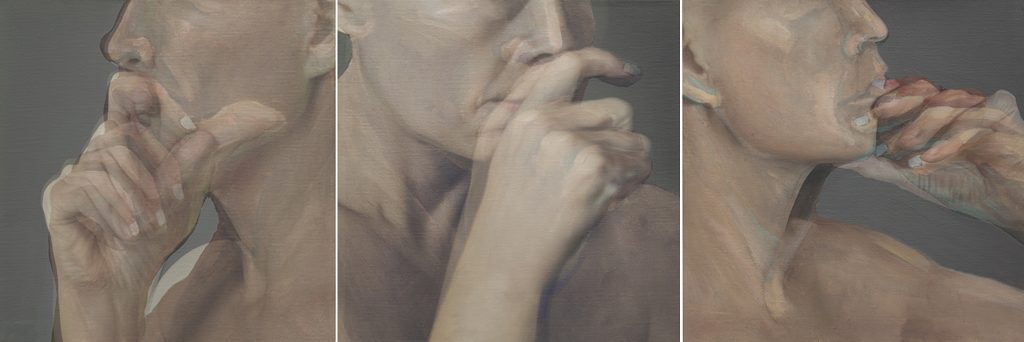 T triptych I, Inkjet print, 60x180cm, 2016