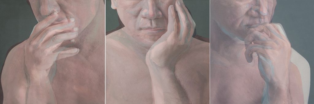 T triptych II, Inkjet print, 60x180cm, 2017