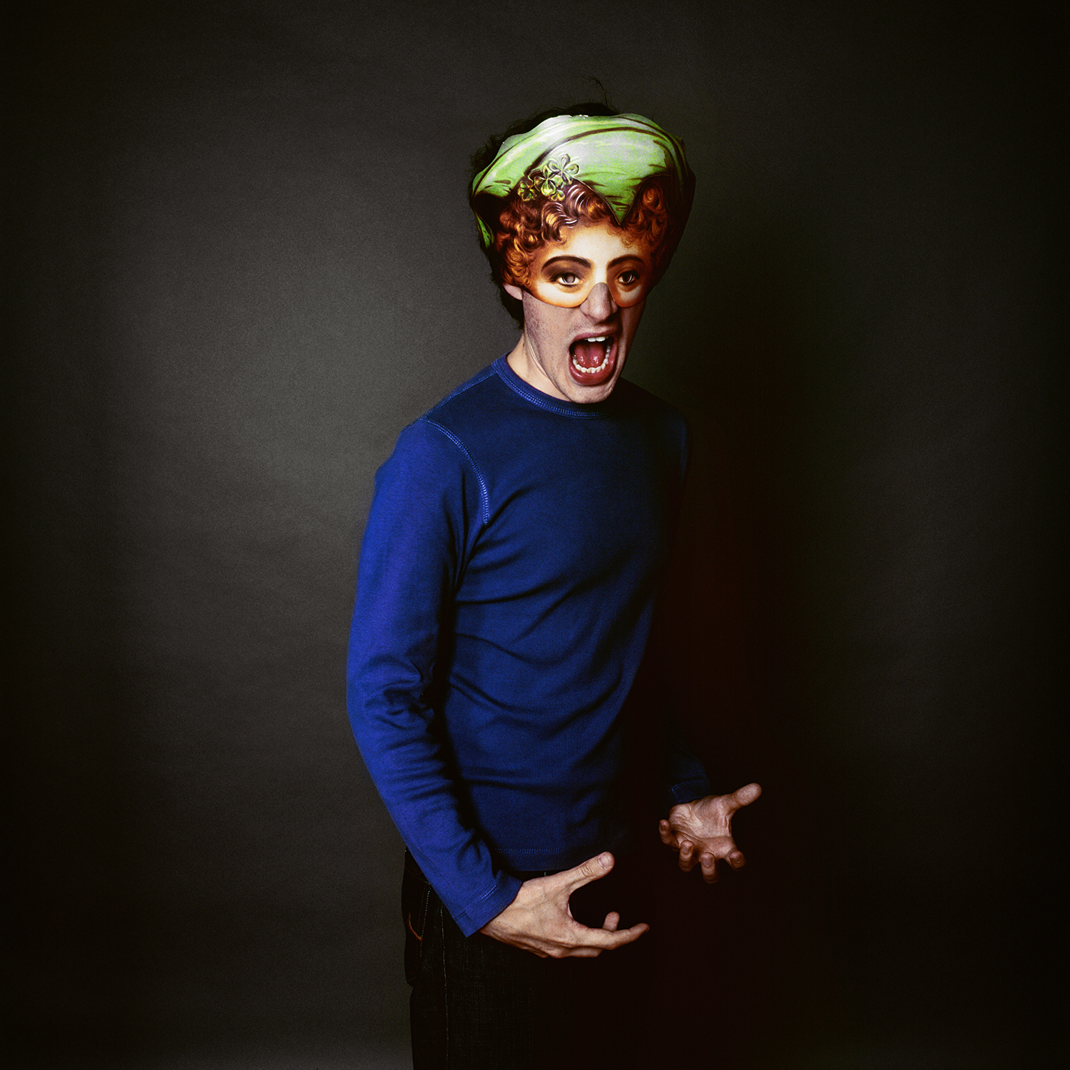 4. Mask 3, Digital C-Print, 100x100cm, 2009