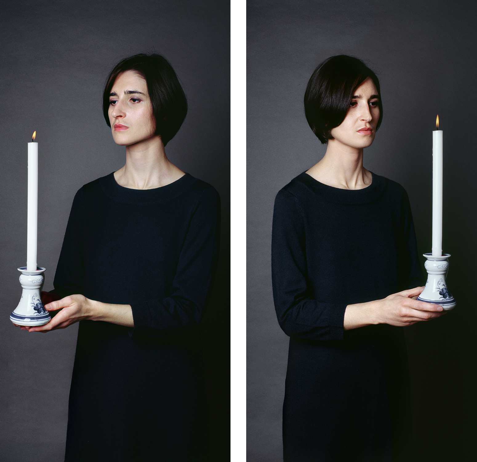 8. Woman with a Candle, Digital C-Print, 100x50cm (x2), 2009