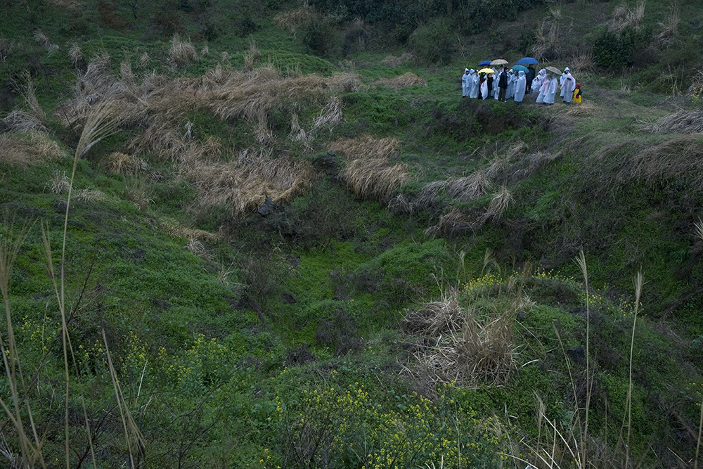 제주도 4.3의 흔적-섯알오름의 양민학살터