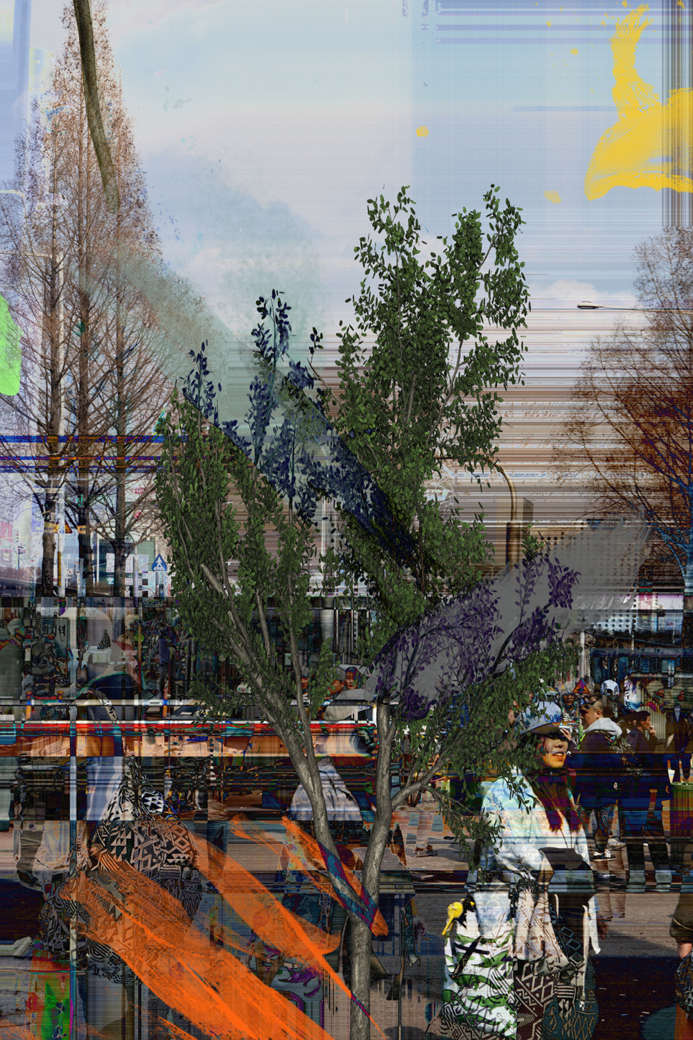 Complexe thread#2,pigment print,50.8x60.96cm,2015