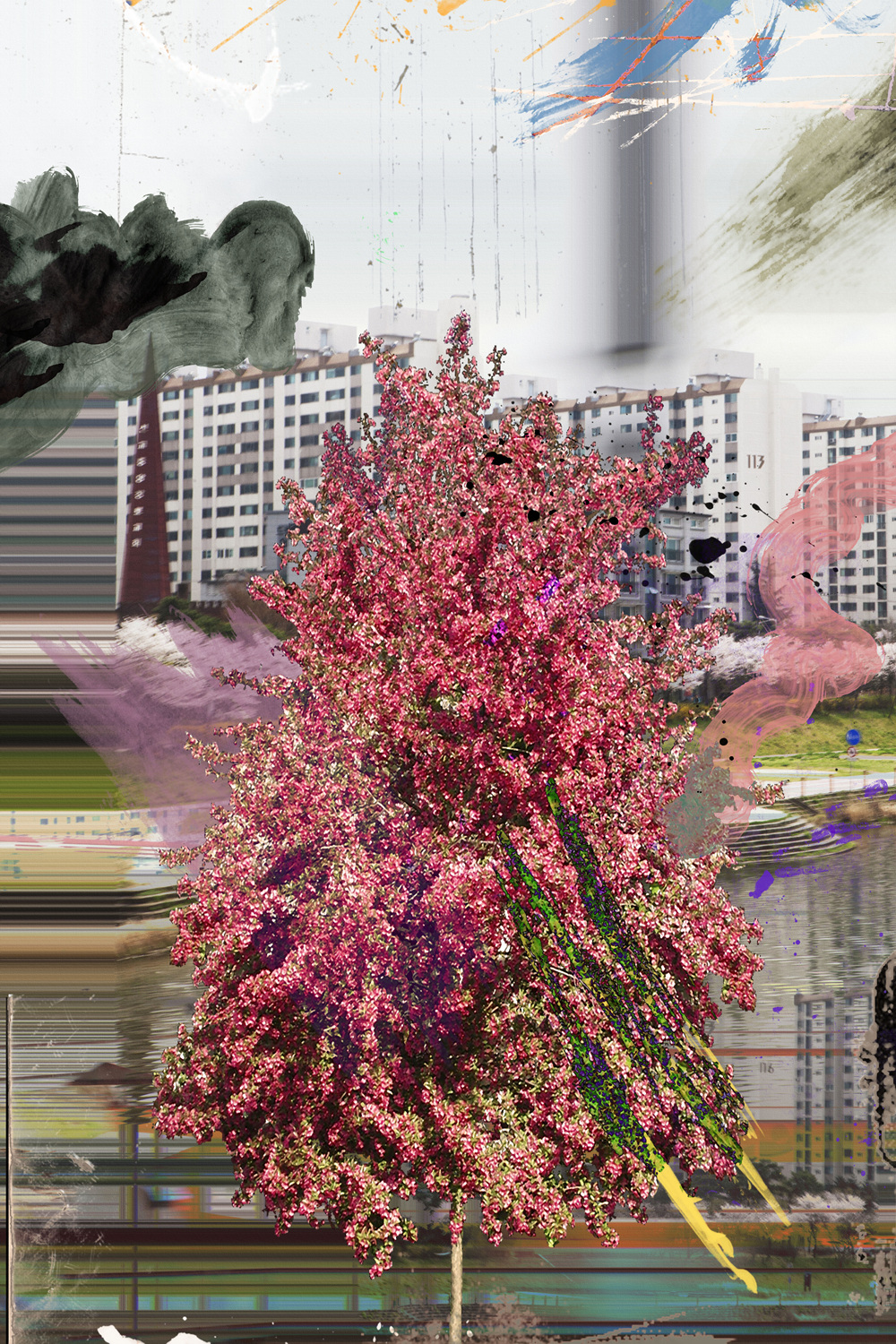 Complexe thread#7,pigment print,50.8x60.96cm,2015