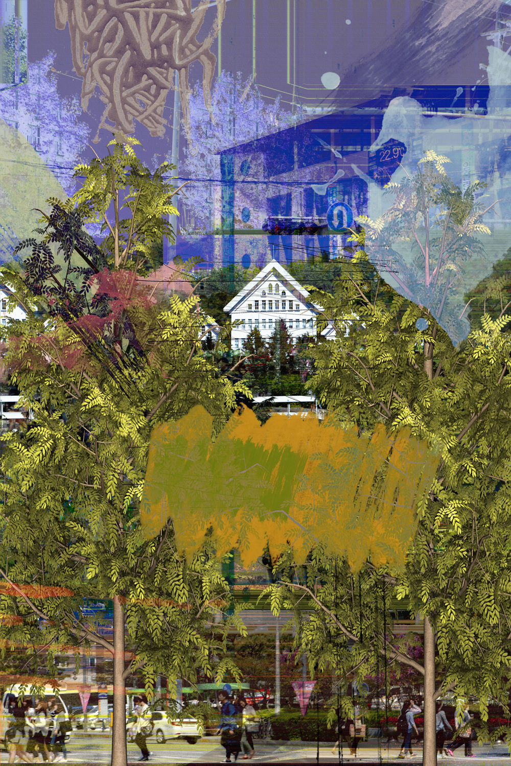 Complexe thread#8,pigment print,50.8x60.96cm,2015