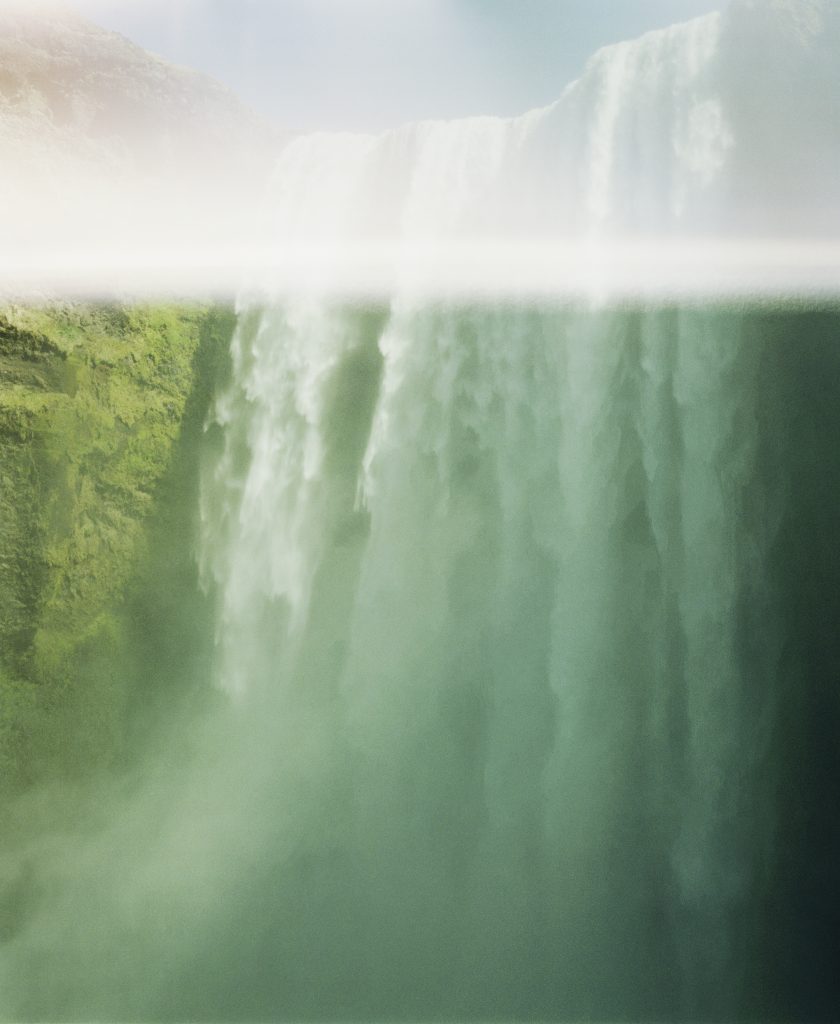 Sight-lag, 63°31′55.55″N 19°30′40.39″W, 2017, Digital pigment print, 100x122cm