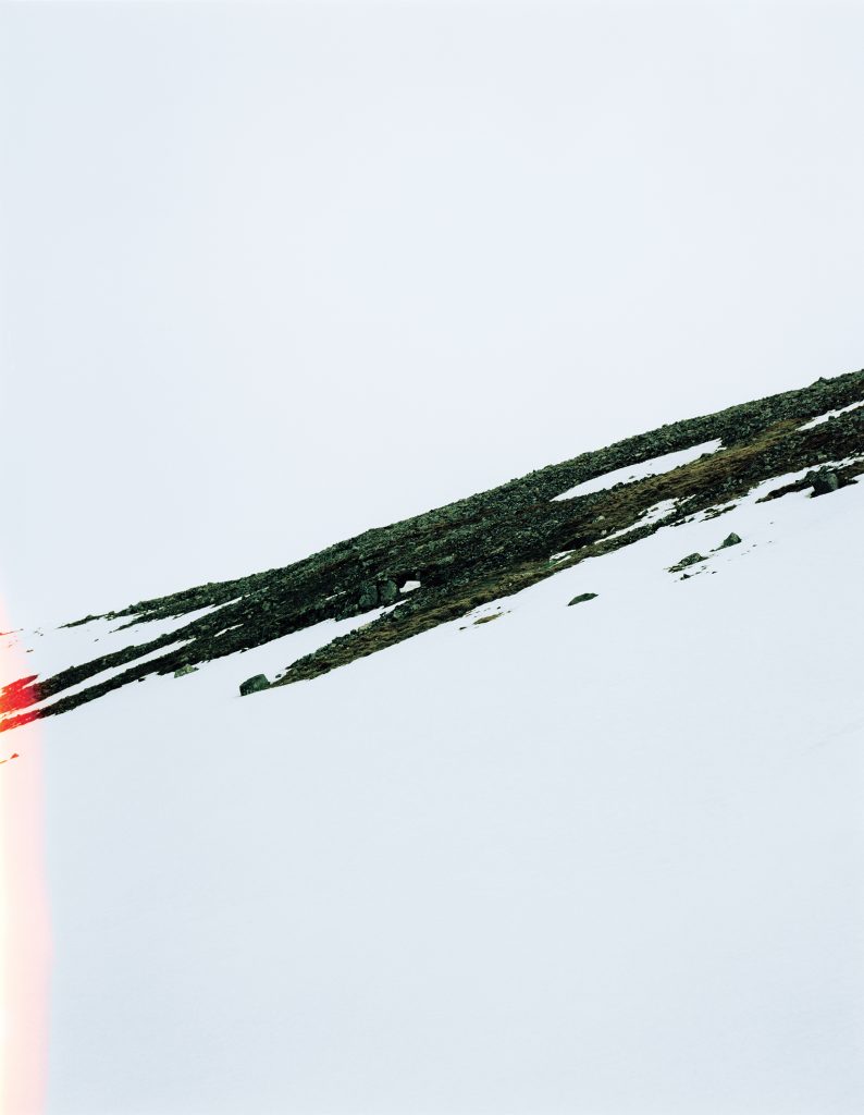 Sight-lag, 65°48′13.59″N 22°16′20.44″W, 2017, Digital pigment print, 65x85cm