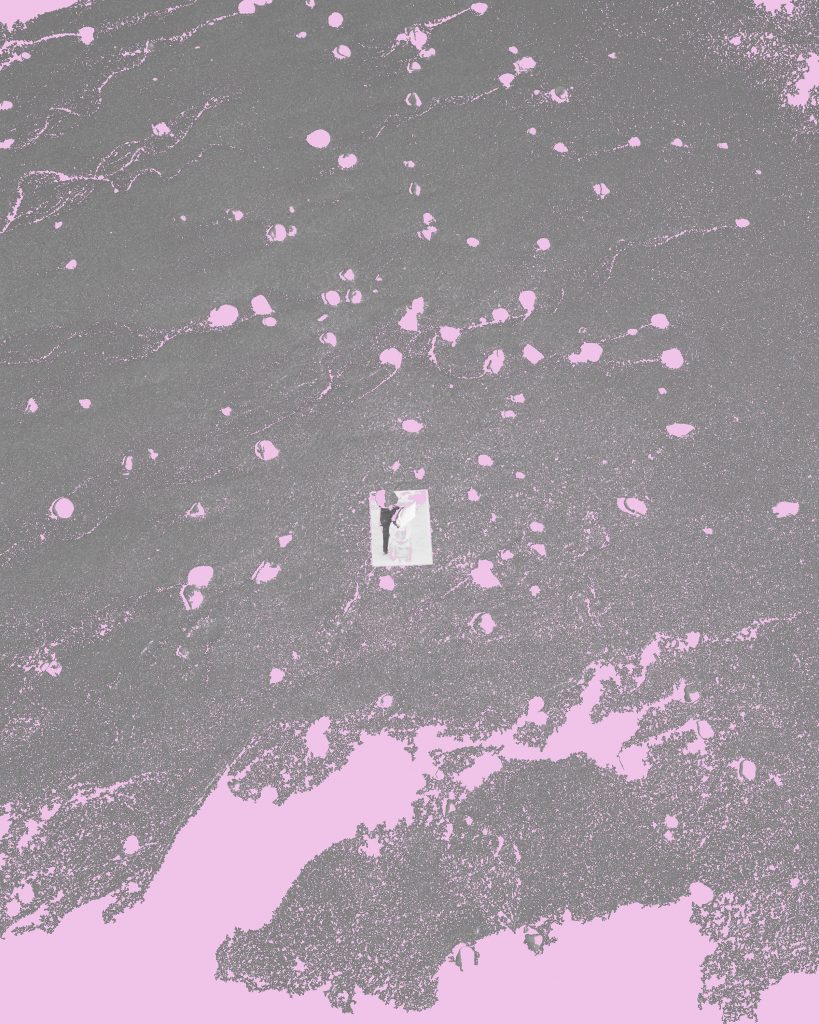 분홍 자국들 Pink marks, 2016