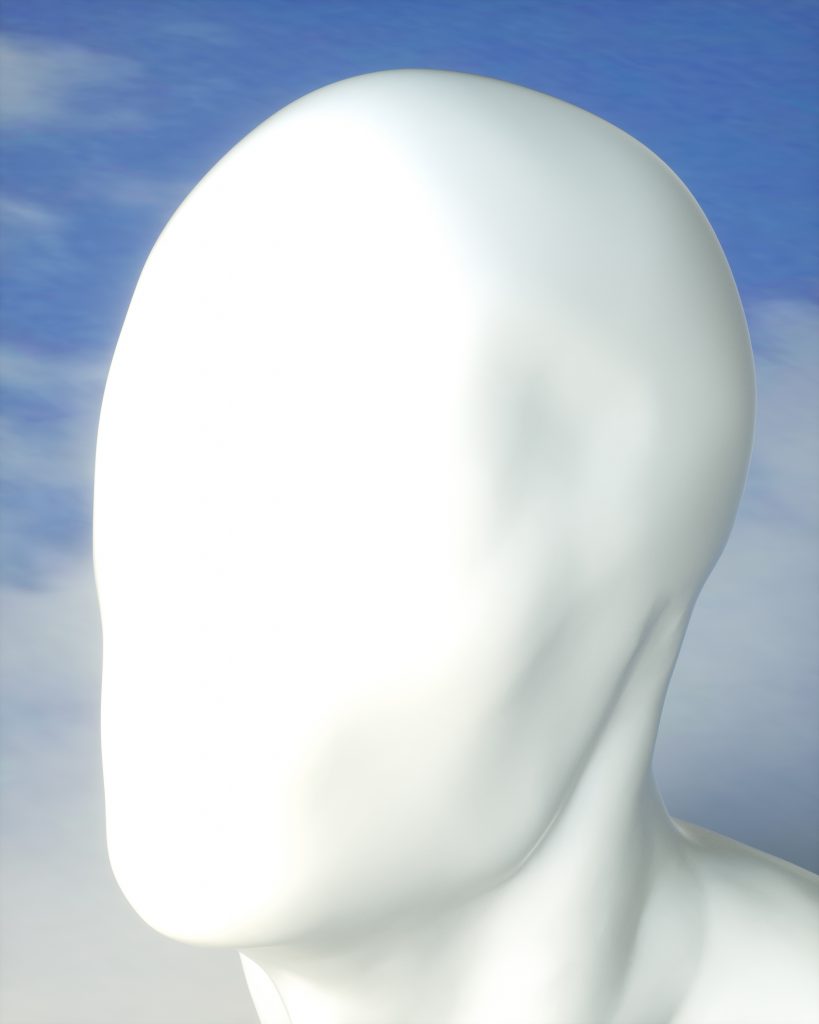 3인칭 #1,  Backlit print, 80x64cm, 2019