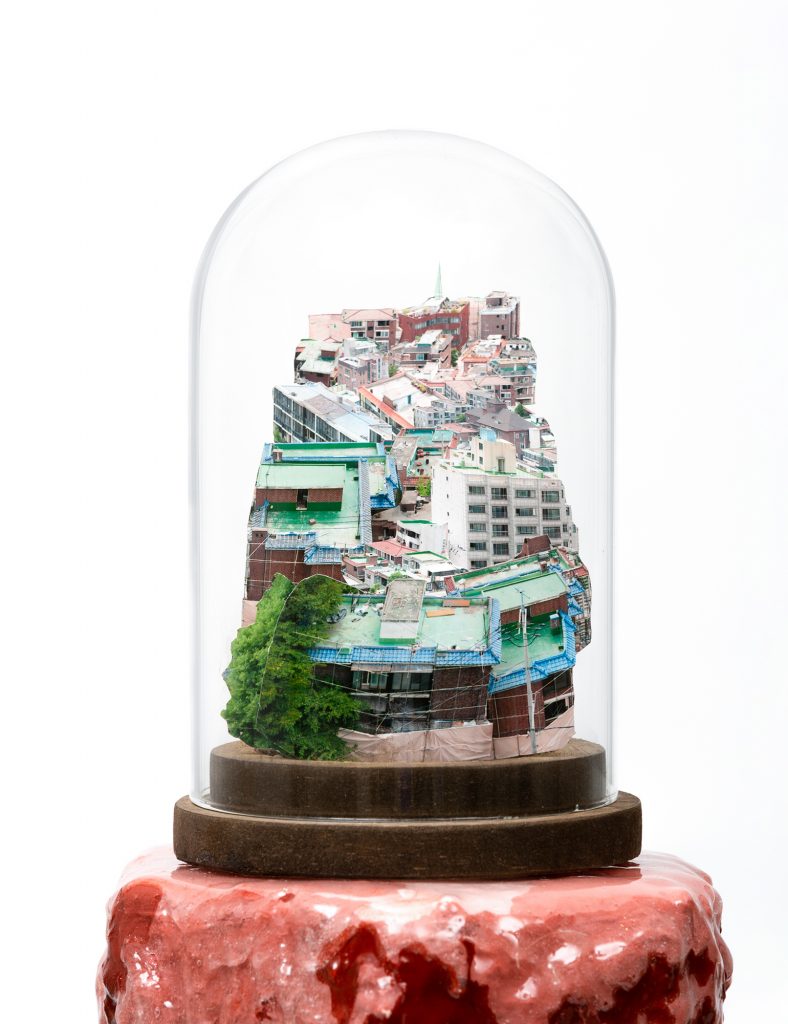 BCD 유리돔 부분_13x11x11cm