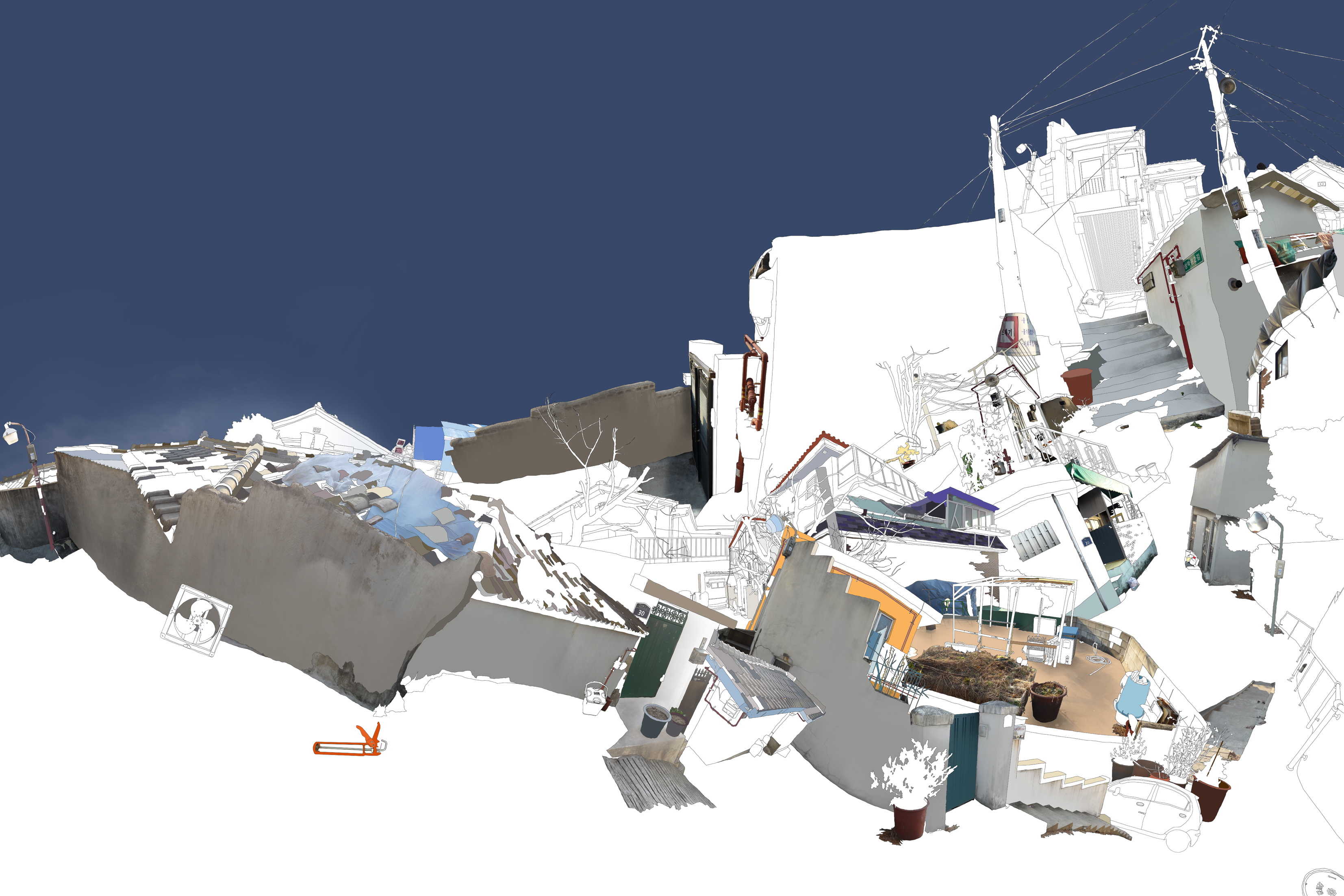 성북동_100X150cm_digital inkjet pigment print_2011