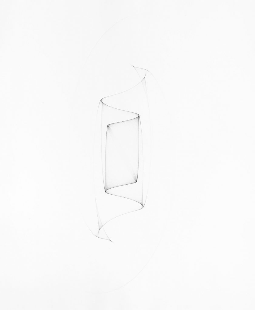 Test of Harmonograph, #16006-07_60X50cm_gelatin silver print.selenium toned_2016