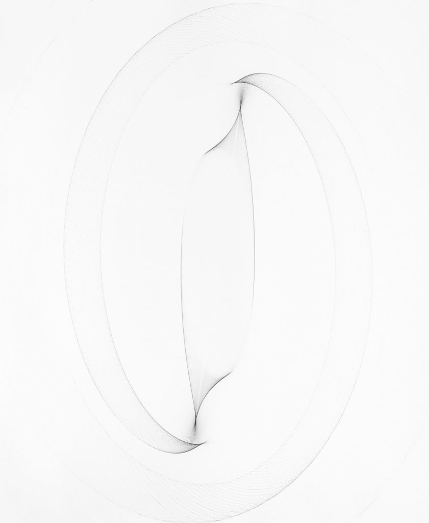 Test of Harmonograph,#16006-04_60X50cm_gelatin silver print.selenium toned_2016