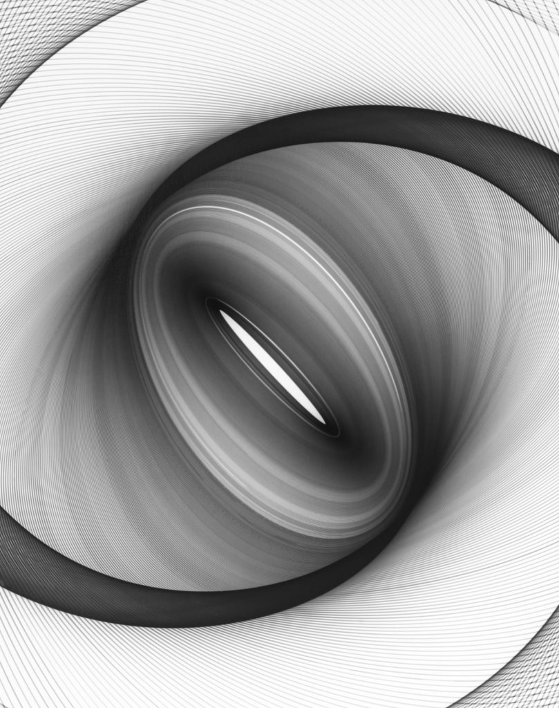 Test of Harmonograph,#19402-01_25X20cm_gelatin silver print.selenium toned_2019