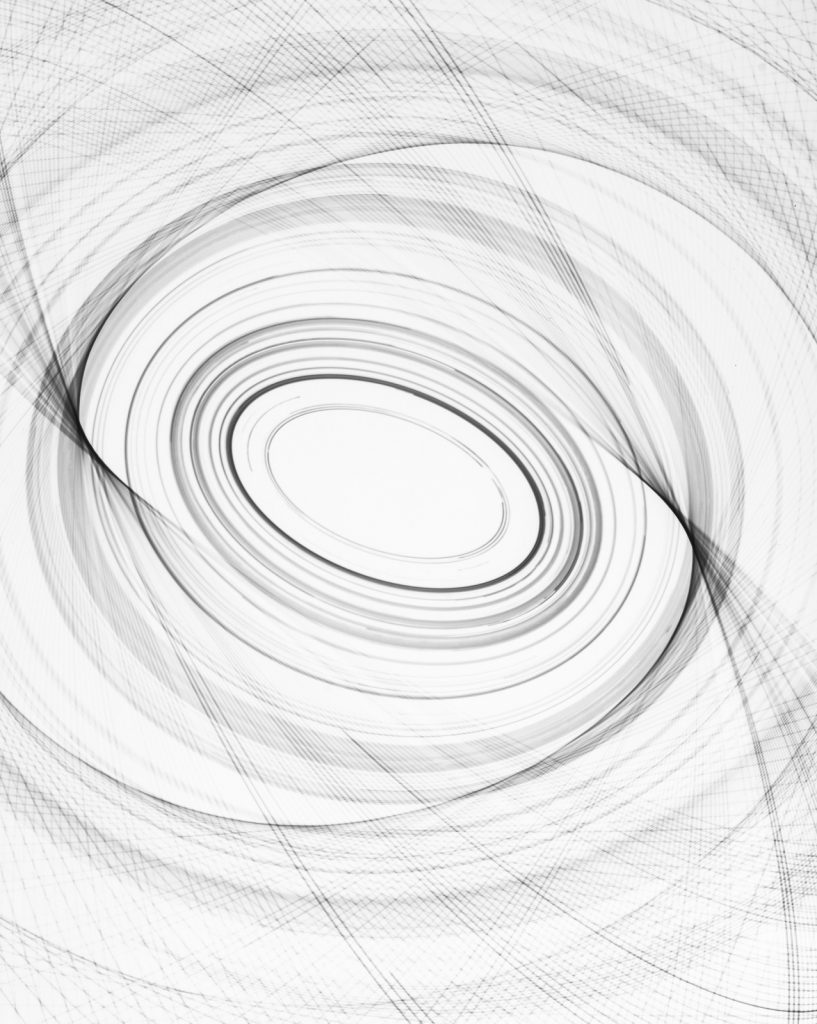Test of Harmonograph,#19402-06_25X20cm_gelatin silver print.selenium toned_2019