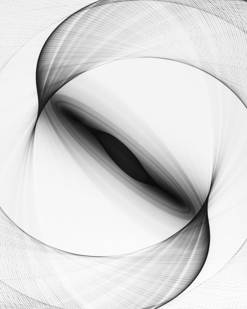 Test of Harmonograph,#19402-07_25X20cm_gelatin silver print.selenium toned_2019